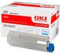 OKI Toner cyan pour OKI C610, C610N, C610dn 610, adapté pour 6 000 pages