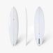 Planche de surf 900 6'8" mi-longue blanc
