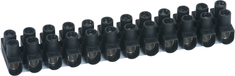Meister WU7453020 Kroonsteen 1,0-4,0Qmm Zw 2X12Pol W