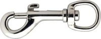 Dulimex Musketonhaak 50-28N 1 1/8 ronde wervel zamac vernikkeld 106 x 28mm