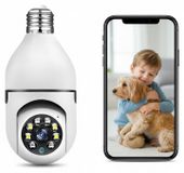 OEM E27 Camera Lamp WiFi 360° Indoor/Outdoor 1080p HD