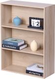 Merkloos Relaxdays Boekenkast - 3 planken - 82 x 60 x 24 cm - lichtbruin