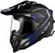 LS2 MX701 Explorer Carbon Adventure Blauw Adventure Helm - Maat XXL