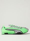PUMA Retro-Inspired Lightweight Running Shoes with Enhanced Cushioning and Green Mesh Men's Size 42