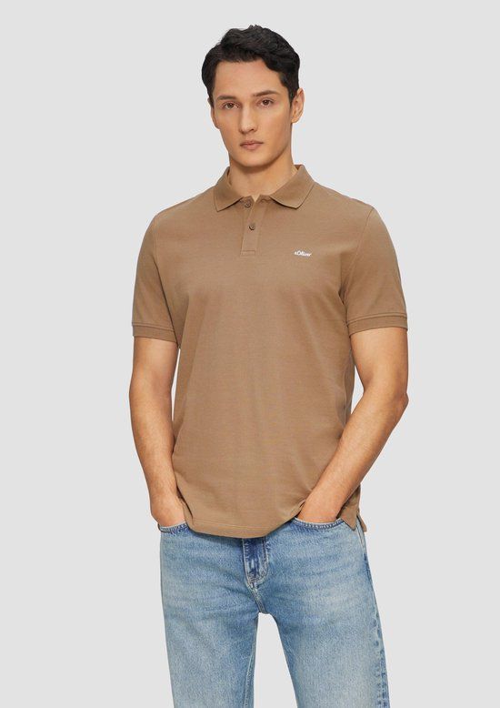 s.Oliver Polo-shirt Zandsteen XXL
