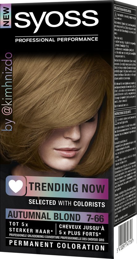 Syoss Color Trending Now 7-66 Asblond 50 ml Haarverf - 1 stuk