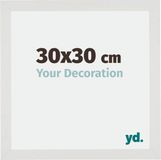 Your Decoration - Cadre photo 30x30 cm - MDF - Blanc mat - Mura