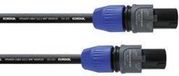 Cordial Luidspreker Kabel [1x SPK-stekker - 1x SPK-stekker] 2 x 2.5 mm² 20.00 m Zwart