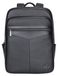 B Cavalli Sac à Dos Noir Cuir Véritable Fermeture Éclair Unie Casual Black B UNICA 42x30x13 cm
