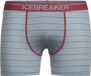 Icebreaker Anatomica Zwemboxers Heren, grijs Maat L
