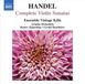 OUTHERE Handel: Sonates complètes pour violon