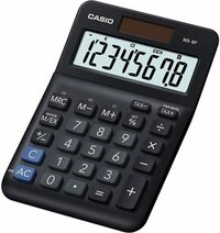 Casio MS-8F Bureaurekenmachine - Zwart