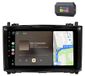 Awesafe DAB+ adapter voor autoradio, geschikt voor Mercedes-Benz A/B-klasse (W169, W639, W245, W906), met GPS-navigatie, CarPlay, Android Auto, Wi-Fi, stuurwielbediening (SWC), RDS, DSP, USB, Bluetooth, 2+64GB opslag
