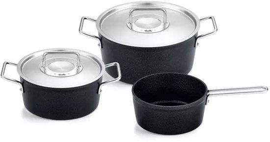 Fissler Adamant 156-114-03-000-0 3-delige pannenset