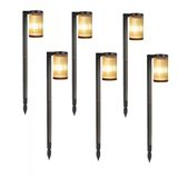 KS Verlichting Aurora Solar Tuinlamp Zwart - Set van 6