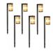 KS Verlichting Aurora Solar Tuinlamp Zwart - Set van 6