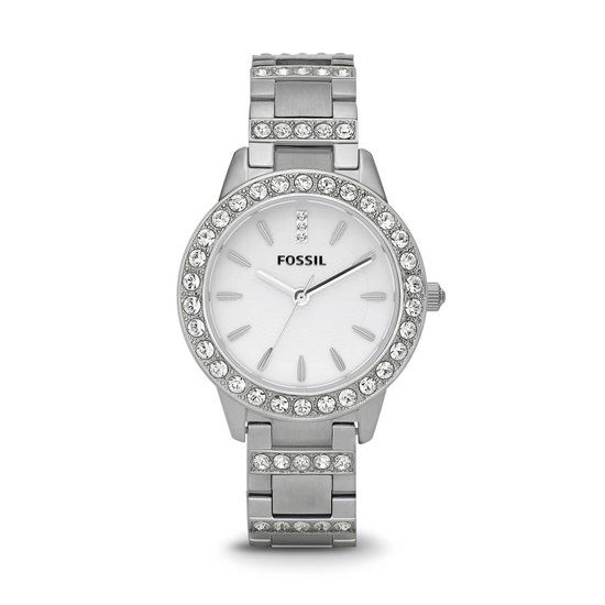 Fossil Jesse ES2362 Dameshorloge Zilverkleurig 34 mm - Staal - Analoog