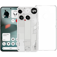 Nothing Tech Nothing Phone (3) 512GB Wit 5G + Just in Case Back Cover Transparant