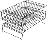 Wilton Recipe Right Afkoelrooster Stapelbaar - 3 Stuks - 40 x 25 cm