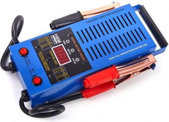 HBM 125 AMP Professionele Digitale Accu Tester - 12 Volt