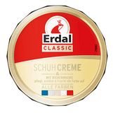Erdal Dozencrème in alle kleuren, schoencrème met bijenwas - voedt en verzorgt het leer, kleurloos, verpakking van 10 (10 x 75 ml)
