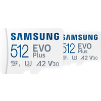 Samsung Micro SDXC EVO Plus 512 GB Duo Pack