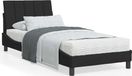 Maison Exclusive Hanko Cadre de lit en velours noir 90x190 cm