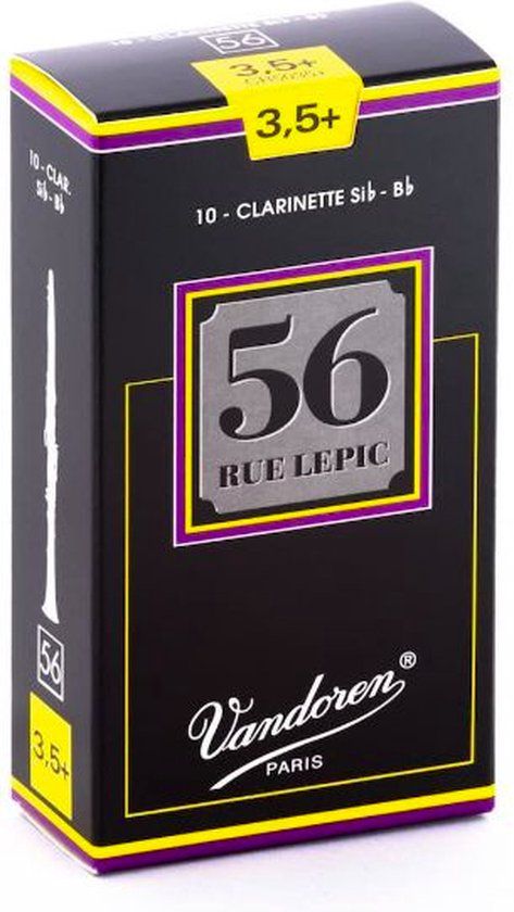 Vandoren Bb Clarinet Rue Lepic 56 3,5+ - 10 Stuks Verpakking