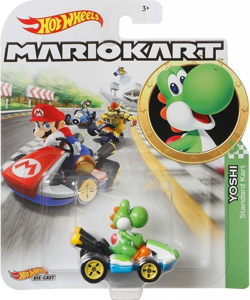 Hot Wheels Mario Kart - Yoshi Standard Kart