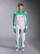 Alpinestars KMX-9 V3 Graphic 6 White Green Red, Größe: 42