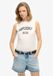 Superdry - Sport Luxe Tanktop - Dames - Wit