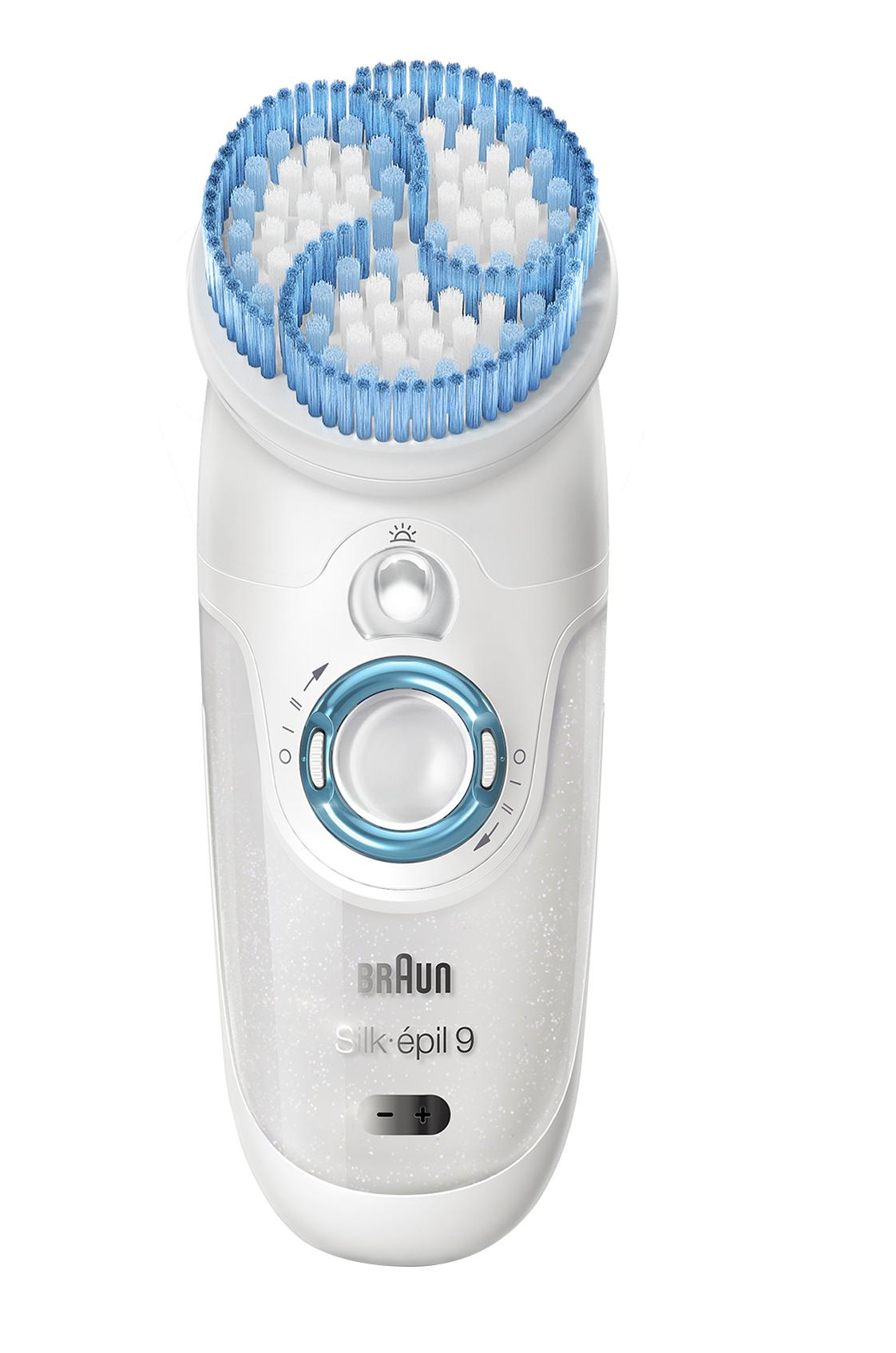 Braun Silk-&#233;pil 9 SkinSpa 9-969 Wet &amp; Dry draadloze epilator en exfoliatiesysteem met 6 extra&#39;s, inclusief een reinigingsborstel voor het gezicht