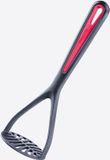 Westmark Gallant pureestamper uit kunststof zwart en rood 27.5x8.5x8.5cm