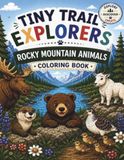 Rocky Mountain Animals Colouring Book