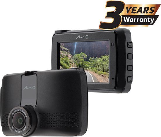 Mio MiVue 903W 2.5K HDR dashcam - Wi-Fi - GPS - flitspaalwaarschuwingen - parkeermodus