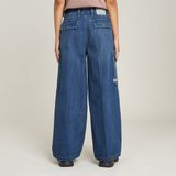 G-Star Mega Cargo Dnm Wmn Jeans Dames 31W Antique Cosmic Blue