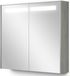 Maxaro Modulo Spiegelkast 80x70cm Grijs Eiken Met Verlichting
