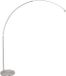 Steinhauer Sparkled Light 7268ST booglamp staal uitschuifbaar en kantelbaar