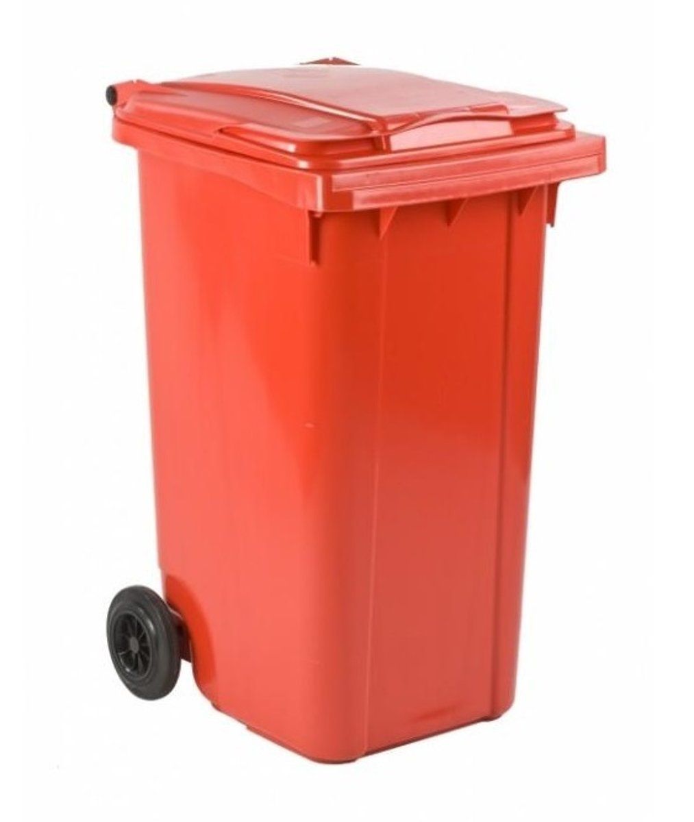 Mini-Container 240 liter Rood