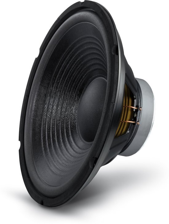 BLANCO Losse woofer PA Bass Speaker 12 inch/30cm 300 Watt 8 Ohm met foamrand en geventileerde magneet