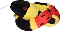 Wild Republic Knuffel Koraalslang Junior 137 Cm Pluche Zwart