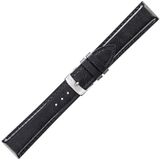 Morellato Save The Nature Horlogeband - Zwart Leer - 20mm