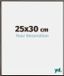 yd. Cadre photo 25x30 cm Plastique Anthracite