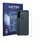 Savvies Screenprotector voor Samsung Galaxy A37 5G (Achterkant) - Folie Beschermfolie transparant 18 Stuks