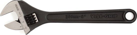Irwin Verstelbare moersleutel met stalen handgreep 8”/200 mm
