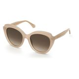 SUNGLASSES Twinset SUNGLASSES - MAT: Cellulose acetate_C: SHINY OPAL BEIGE D: 140x19 / Female