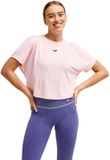 Roxy Everyday Flow Korte Mouw Top Roze M Vrouw