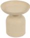 Countryfield Kandelaar op voet beige 10x10x11cm