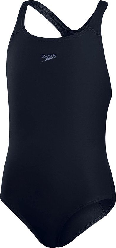 Speedo Endurance+ Medalist Meisjes Sportbadpak - Marine - Maat 128