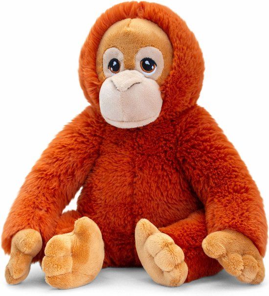 Keel Toys Pluche knuffel Orang Oetan aap/apen - 30 cm